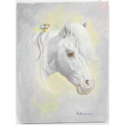Acrylic Painting Birthday Pony  - Helen Goodwine