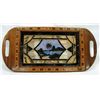 Image 4 : 3 Marquetry Trays With Butterfly Displays