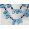 Image 2 : Double Strand Turquoise Necklace