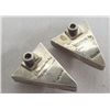 Image 2 : Navajo Sterling Silver Turquoise Collar Tips