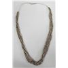 Image 1 : Navajo Four Strand Graduated Heishi Necklace