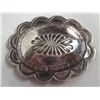Image 3 : Navajo Sterling Silver Belt Buckle 12 Conchos