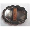 Image 4 : Navajo Sterling Silver Belt Buckle 12 Conchos