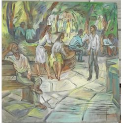 1951 Original Preston McCrossen Art MUST PICK UP