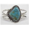 Image 1 : Navajo Sterling Turquoise Bracelet