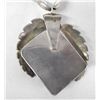 Image 3 : Navajo Sterling Turquoise Pendant Necklace