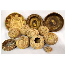 Collection of Tribal Baskets