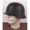 Image 1 : WWII NAZI M40 LUFTWAFFE SINGLE DECAL CAMO HELMET-DARKEN