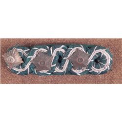 UNUSUAL NAZI SHOULDER BOARD-PANZER-3 PIPS-WHEELS-ORIG