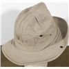 Image 2 : BRITISH/AUSTRALIAN MILITARY TYPE TAN HAT W/BRIM & STRAP