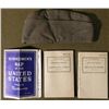 Image 1 : WWII US GI TWO MANUALS- SERVICEMANS MAP OVERSEAS CAP