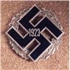 Image 1 : NAZI 1923 PARTY DISTRICT GAU COMMEMORATIVE BADGE RARE