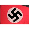 Image 5 : VERY RARE NAZI TRIANGULAR ELONGATED BANNER 30X76"-ORIG