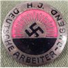 Image 1 : NAZI HITLER YOUTH RARE EARLY MEMBERSHIP WORKERS BADGE