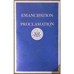 GROUPING EMANCIPATION PROCLAMATION BILL OF RIGHTS 1960