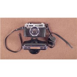 YASHICA "ELECTRO-35" CAMERA & CASE GI USED IN VIET NAM-