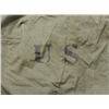 Image 2 : WWII U.S. ARMY PUP TENT-OD CANVAS WITH ROPE LOOPS AND G