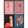 Image 1 : 4 WWII VINT EARL MORAN PRINTS, VARGAS, LUGREN -NAUGHTY