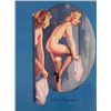 Image 2 : 4 WWII VINT EARL MORAN PRINTS, VARGAS, LUGREN -NAUGHTY