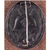 Image 2 : GENUINE WWII NAZI BLACK WOUND BADGE L/53- ORIG NICE