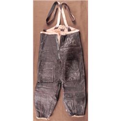 WWII USAAF TYPE B1 LEATHER FLIGHT PANTS-SHEEPSKIN AAF