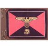 Image 1 : NAZI SS HEADQUARTERS FLAG W/SWASTIKA & SKULL REPRO