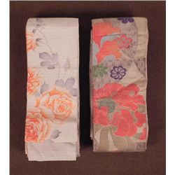 WWII VINTAGE FABRIC FROM SAMURAI SWORD CASE MAKER