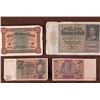 Image 2 : 10 ORIG IMPERIAL GERMAN CURRENCY NOTES W/1 MILLION MARK