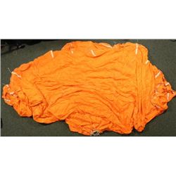 LARGE SILK SIX FOOT TALL PARACHUTE AND CORDS