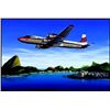 Image 1 : Aviation Art Seven Seas to Rio Machat DC-7