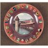 Image 1 : WWII ERA NAZI SWISS 6" WOOD HANGING PLATE