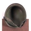 Image 3 : WWII M1 COMBAT HELMET-OD-SAND TEXTURE-CLAW & BALL CHINS