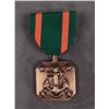 Image 2 : CASED U.S. NAVY SERVICE MEDAL W/RIBBON BAR & LAPEL BAR