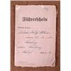 Image 3 : PRE-WWII 1933 FUHRERSCHEIN TRANSITIONAL LEADER ID PHOTO