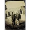 Image 1 : Antique Tintype Photograph 2 Men Outdoor Portrait Rare