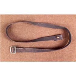 GERMAN WWII LEATHER CARRY STRAP FOR EQUIPMENT