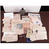 Image 1 : WWII GI'S LOT INSIGNIA, LETTERS, SONGBOOK,CANTEEN DOCS+