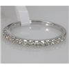 Image 2 : Genuine 0.33 ctw Diamond Ring 14K White Gold