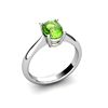 Image 1 : Genuine 2.0 ctw Peridot Ring 14k W/Y Gold