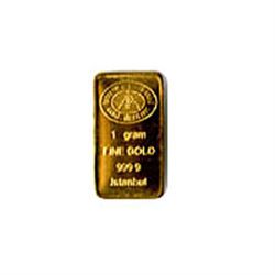 Gold Bars: 1 Gram Gold Bar (Manufacturer Our Choice)