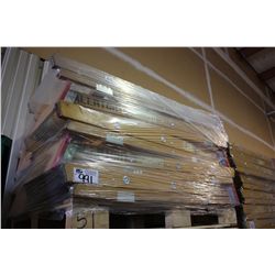 LOT OF 10 ALLRIGHT 4' WOODEN STEP LADDERS