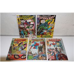 AMAZING SPIDER-MAN # 91, 93-95 & 99 (1970-71)