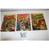 Image 1 : CAPTAIN SCIENCE #5, 6, & 7 (1951) #5 - WOOD/ORLANDO COVER/ART, #6 & 7-  BONDAGE COVERS. SWEET RUN OF