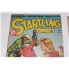 Image 2 : STARTLING COMICS #46 & 47 (1947) # 46 CLASSIC INGLES COVER, # 47- SCHOMBURG AIRBRUSH COVER. #46 IS A