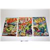 Image 1 : INCREDIBLE HULK #180, 181 & 182 (1974) 1ST BRIEF, 1ST FULL & CAMEO OF WOLVERINE