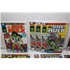 Image 2 : SHE-HULK #1-17 (1980-81) NEAR COMPLETE BRONZE SET, INCLUDES SOME DUPLICATES