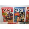 Image 2 : VALOR #1-5 (1955) COMPLETE SET, ALL 5 ISSUES OF THIS EC COMICS TITLE!