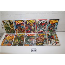 X-MEN #50-51, 53, 56-58, 60-64, 67, 73, 76 & 79 (1968-72) LARGE RUN OF 15 SILVER/BRONZE CLASSICS.
