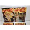 Image 2 : FAMOUS FANTASTIC/ NOVELS PULP RUNS (1948-50)  AWESOME PAINTED COVERS & SENSATIONAL CONTENT.2 COPIES
