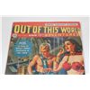 Image 2 : OUT OF THIS WORLD PULPS #1 & 2 (1950-51) (AVON) CANADIAN EDITIONS.  AWESOME PAINTED COVERS &